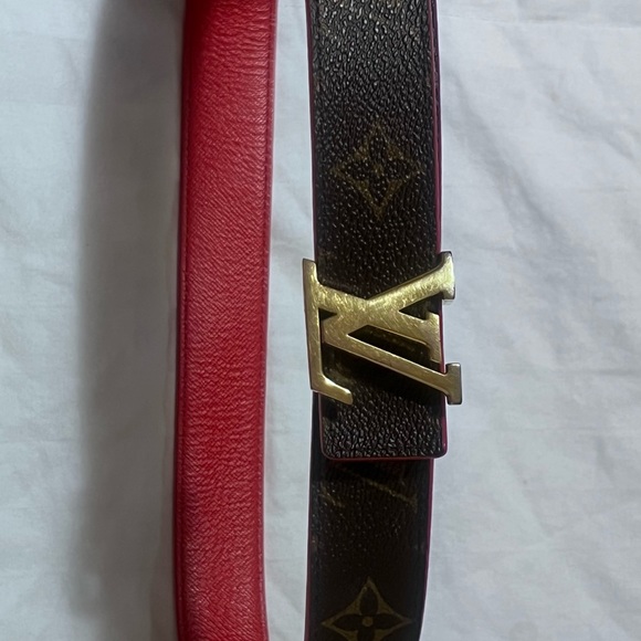 LOUIS VUITTON REVERSIBLE BELT - Picture 4 of 13